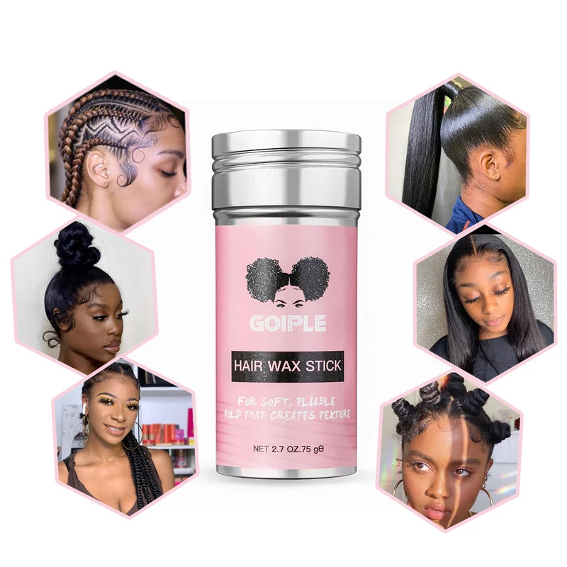 PowerSleek Hot Comb & Styling Set – Electric Straightening Comb + Wax Stick