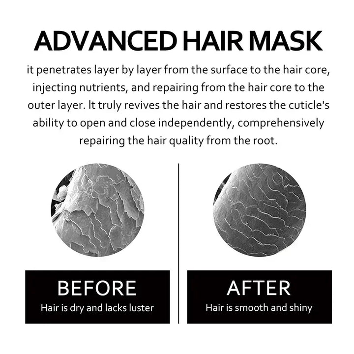 5-Second Keratin Hair Repair Mask – Deep Nourishment for Dry, Frizzy, Damaged Hair