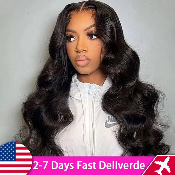Radiance Body Wave Lace Front Wig – 26”+ Brazilian Remy Hair, HD Lace, 180% Density