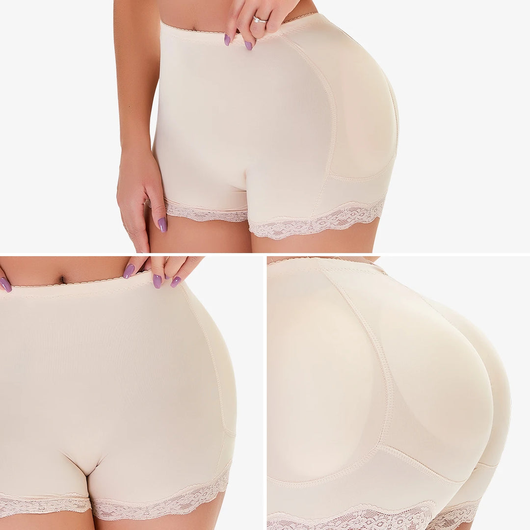 Padded Butt & Hip Shapewear for Women – Butt Lifter Panty with Removable Pads