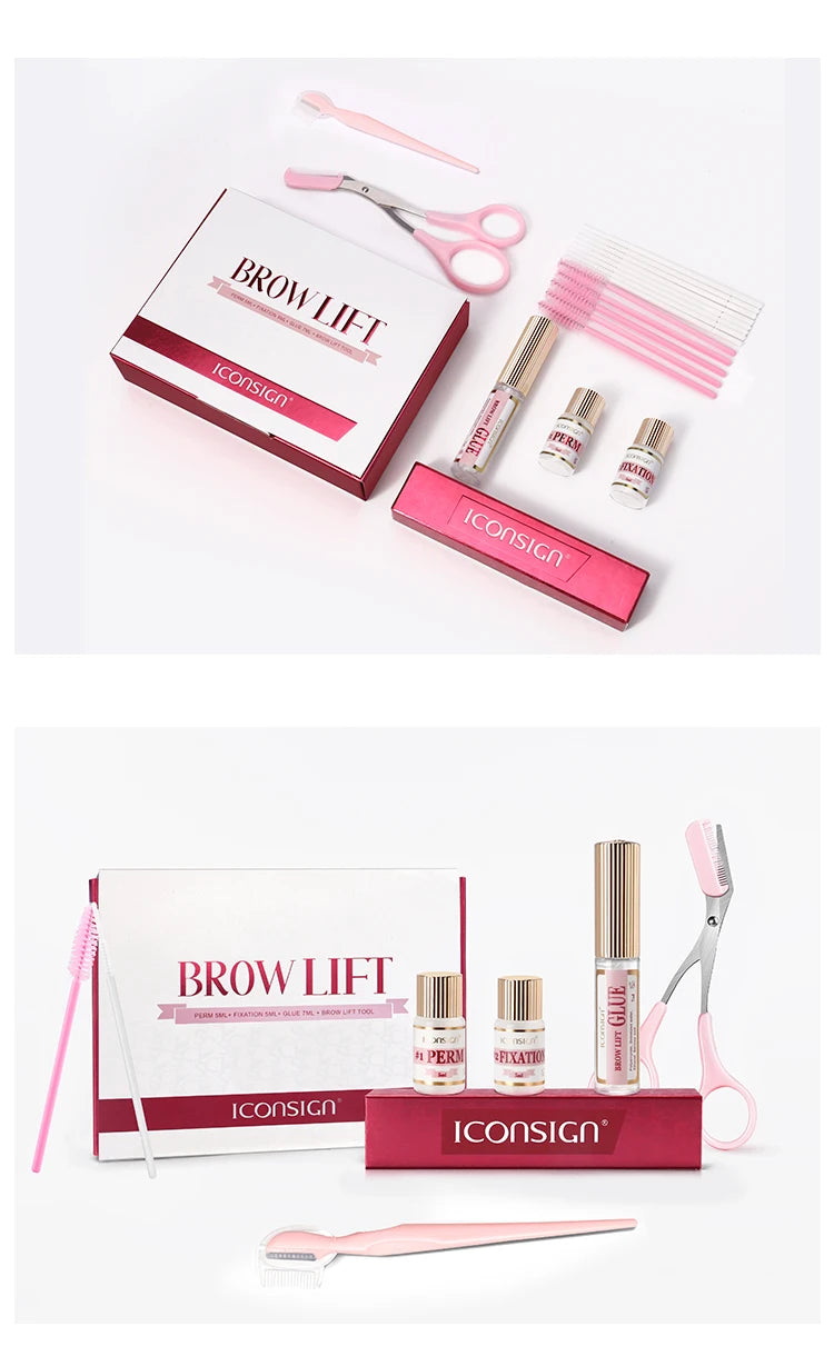Brow Luxe Lift Kit – DIY Semi-Permanent Eyebrow Lamination System (45–60 Days Hold)