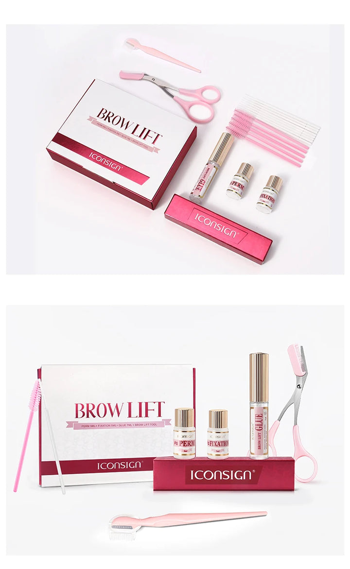 Brow Luxe Lift Kit – DIY Semi-Permanent Eyebrow Lamination System (45–60 Days Hold)