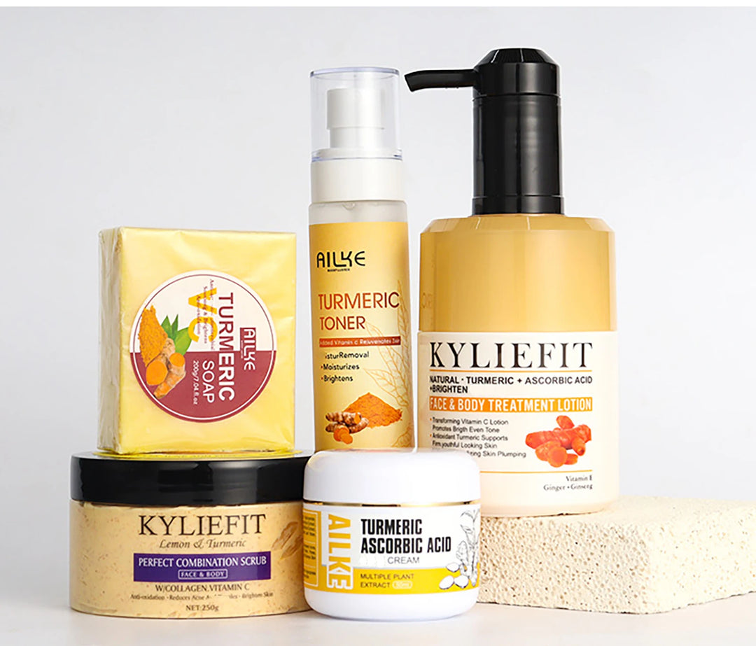 Radiance Ritual Turmeric Skincare Set – Brighten, Clear & Glow Naturally