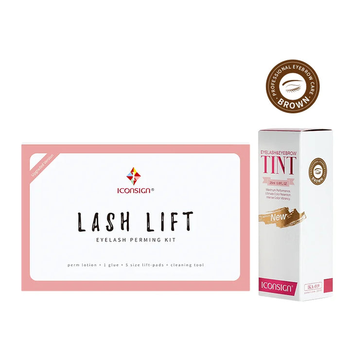 Lash & Brow Luxe Duo – Lash Lift + Tint Kit (Black, Brown, or Coffee)