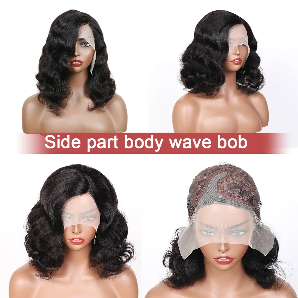 Luxe Confidence Straight Bob – 100% Remy Human Hair Glueless Wig with Pre-Cut Lace
