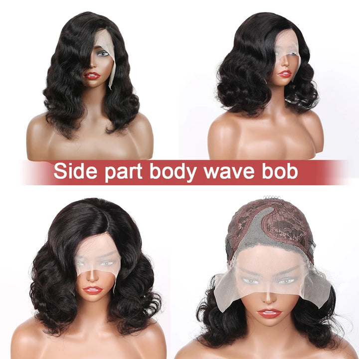 Luxe Confidence Straight Bob – 100% Remy Human Hair Glueless Wig with Pre-Cut Lace