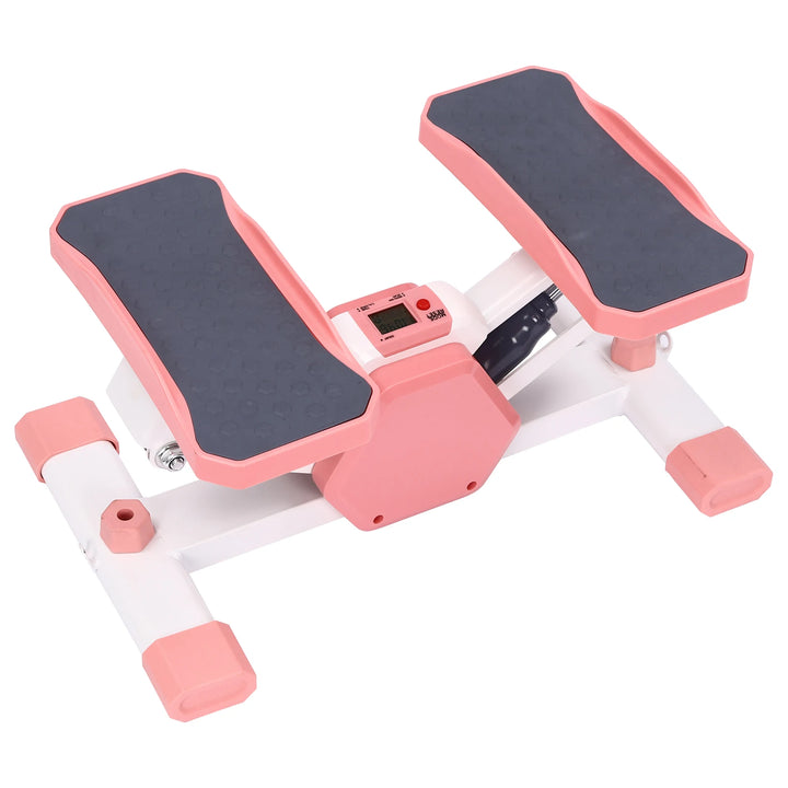 EmpowerStep Mini Hydraulic Stepper with Resistance Bands – Pink