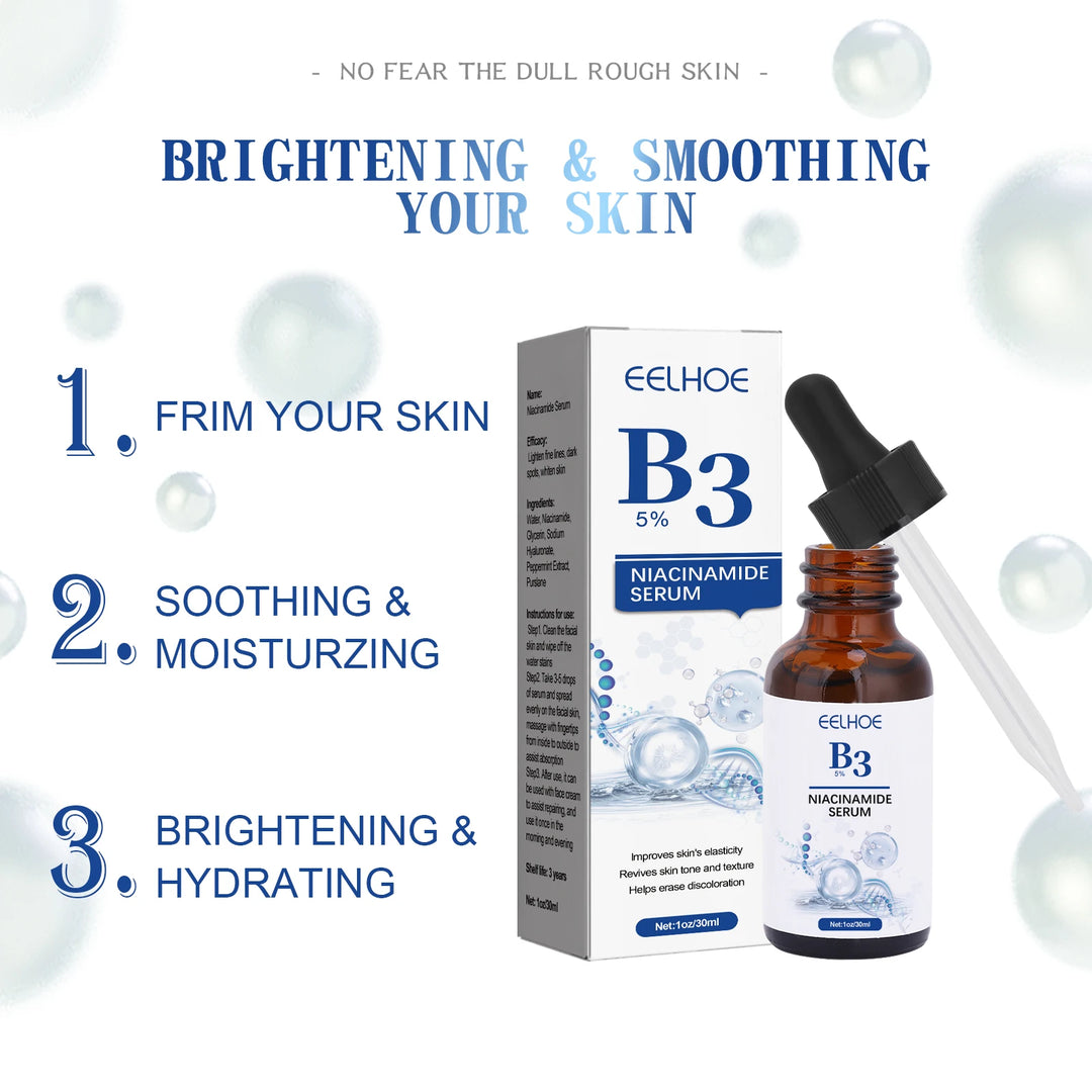 EELHOE B3 Nicotinamide Whitening Essence – Brightening & Moisturizing Facial Serum