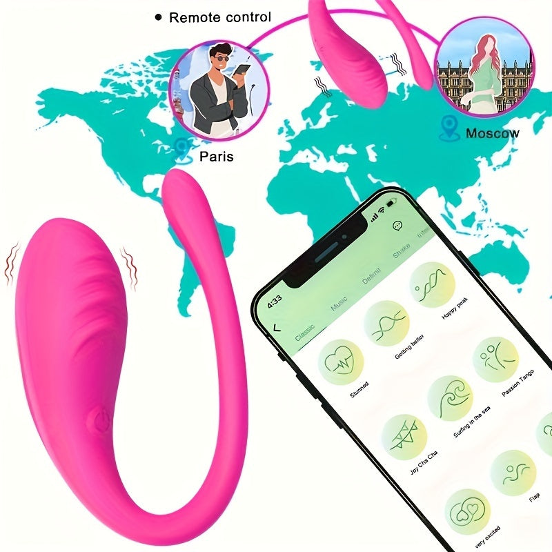 Wireless Vibrating Egg with App Control – Rechargeable & Discreet