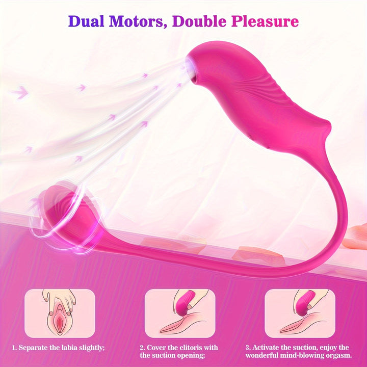 Ultimate Suction & Vibrating Clitoral Delight – Dual Action Stimulator
